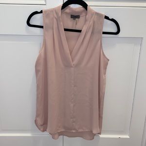 Vince Camuto Sleeveless V-Neck Blouse